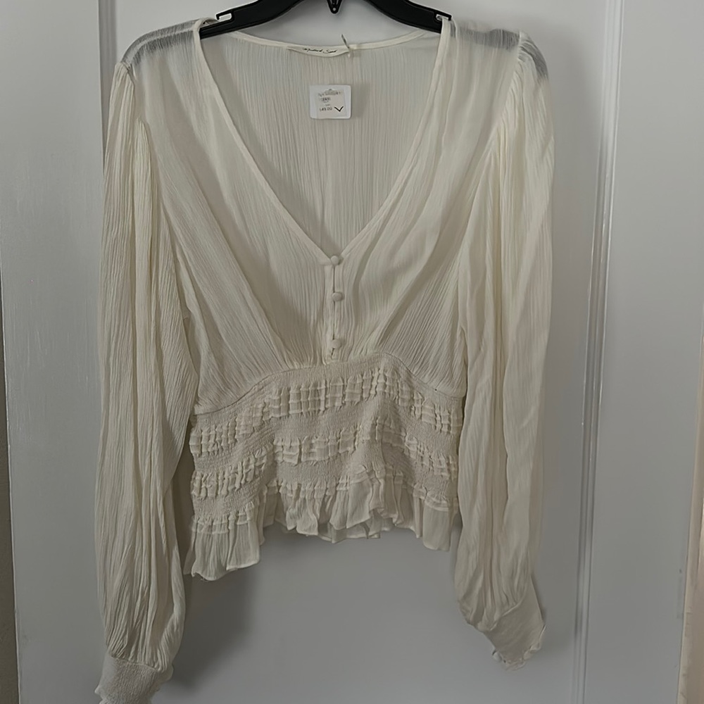 NWT poet’s shirt | size L | Mustard Seed